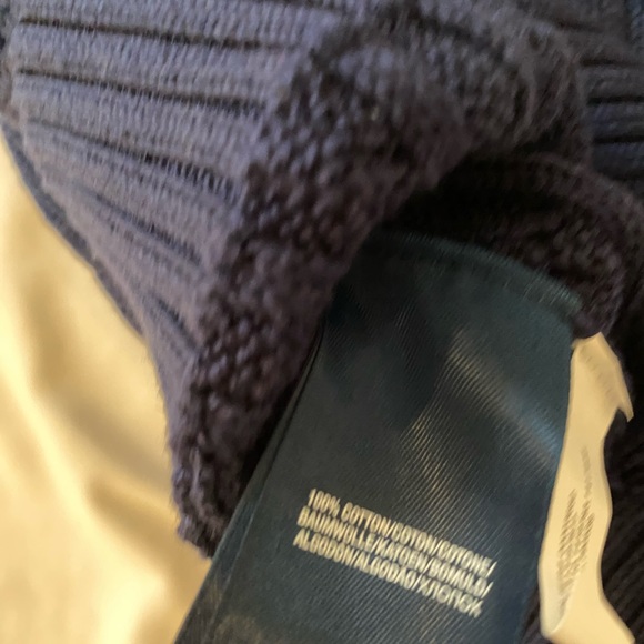 Ralph Lauren Cotton navy size 7 Cable knit dress - Picture 7 of 8